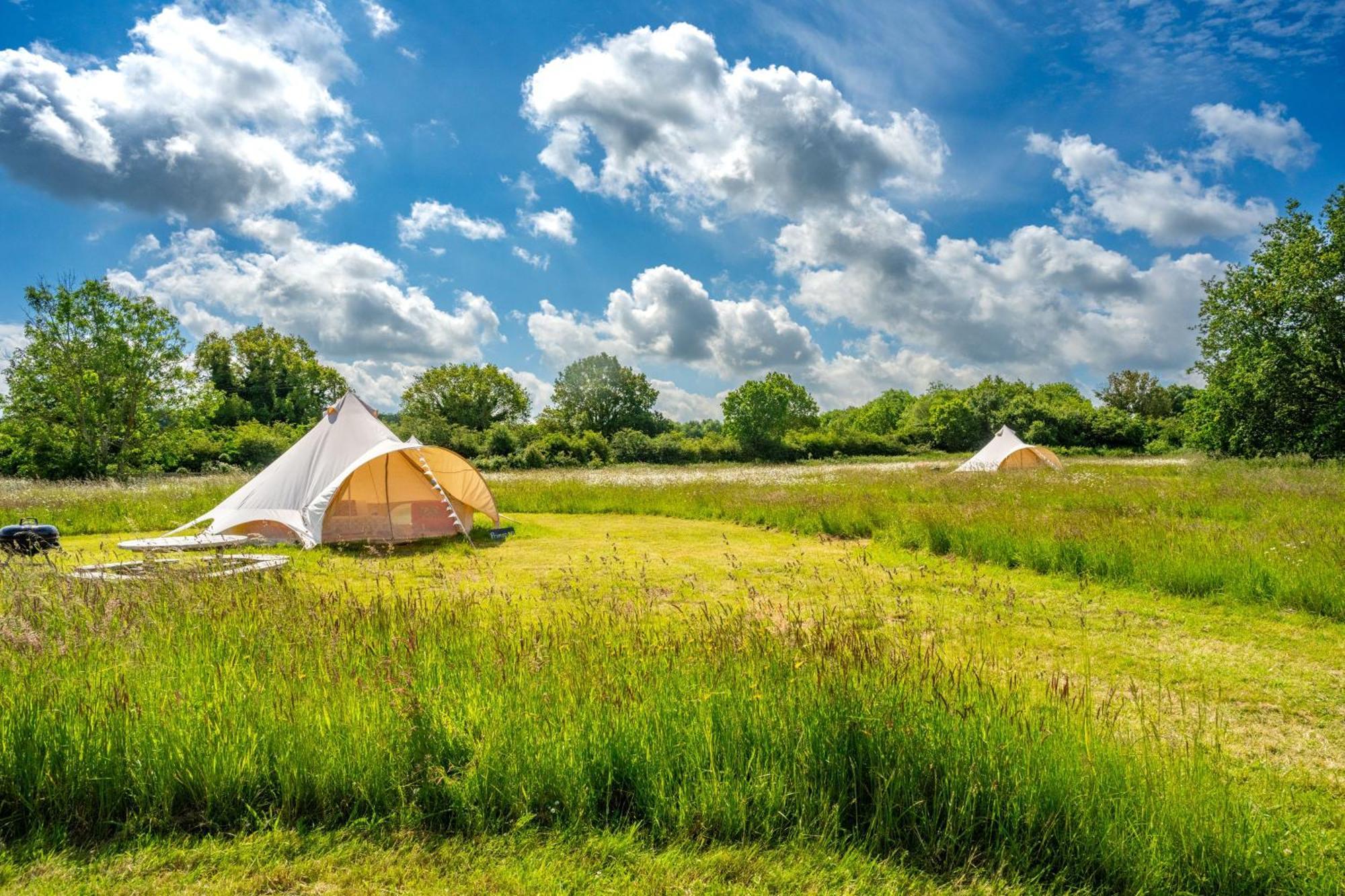 Cowslip At Blancas Bell Tents Villa Ringstead  Exterior photo