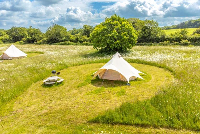 Cowslip At Blancas Bell Tents Villa Ringstead  Exterior photo